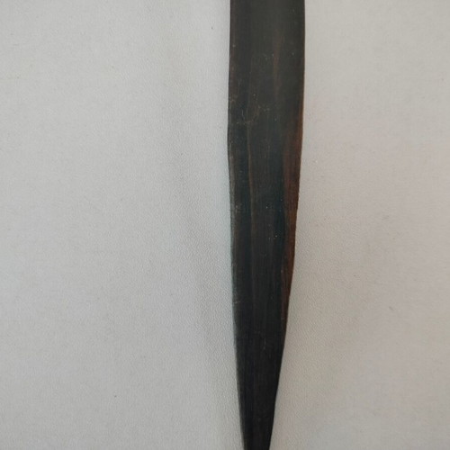 Ebony wood paper cutter used