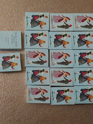 Spanish matchboxes new, pack of 17 collectible