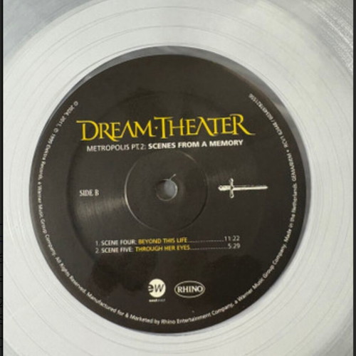 Dream Theater Metropolis Pt. 2: Scenes From A Memory βινύλιο σαν καινούργιο