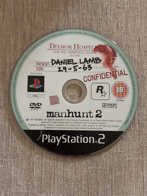 Manhunt 2 παιχνίδι PlayStation 2, αγγλικό, Rockstar