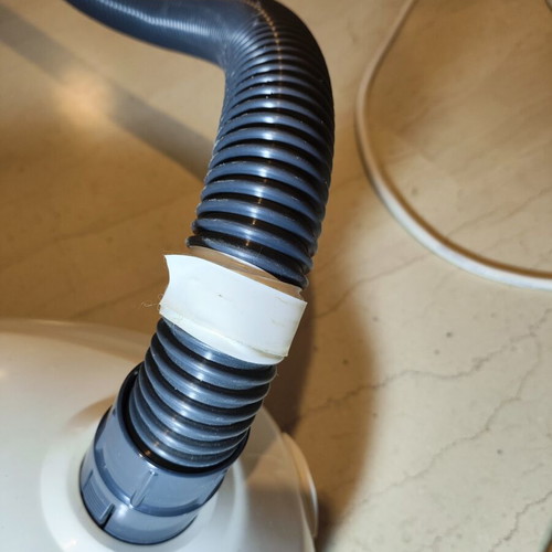 Rohnson Symbol R-119 Vacuum Cleaner used, 1200W, white and blue