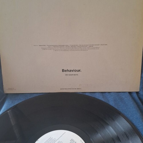 Pet Shop Boys Behaviour vinyl like new