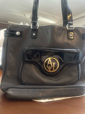 Armani Exchange large bag used, gray