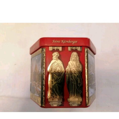 Gottfried Wicklein GmbH & Co Nurnberger Lebkuchen metal tin
