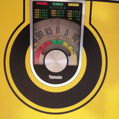 Yamato Analog Scale retro vintage, like new, max 110kg