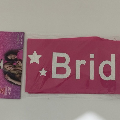 Bridesmaid sash new, bachelorette party accessory