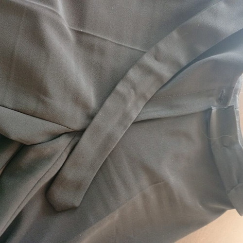 Elastic black flared pants Italian size XS like new