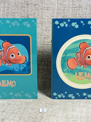 Nemo Disney Pixar vintage school folders, pack of 2