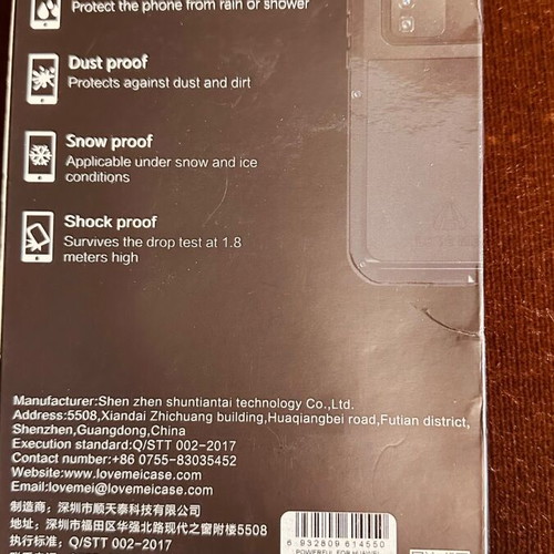 Love Mei protective case for Huawei P40 Pro like new
