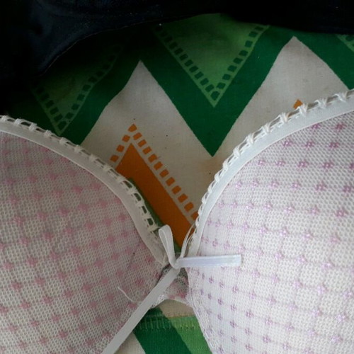 Bras set of 3 like new with padding in various colors