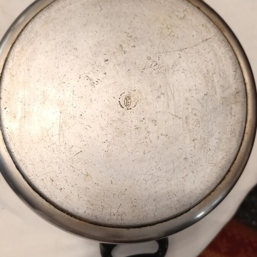 Vintage KAZA Stainless Steel Pot 18/10 with Lid like new, Made in Greece