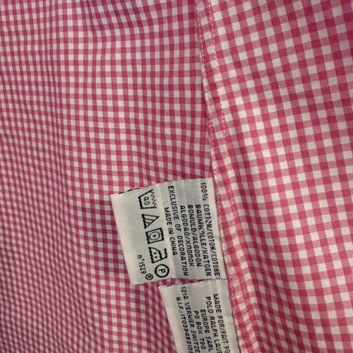 Ralph Lauren pink shirt small, like new, men's and women's medium fit