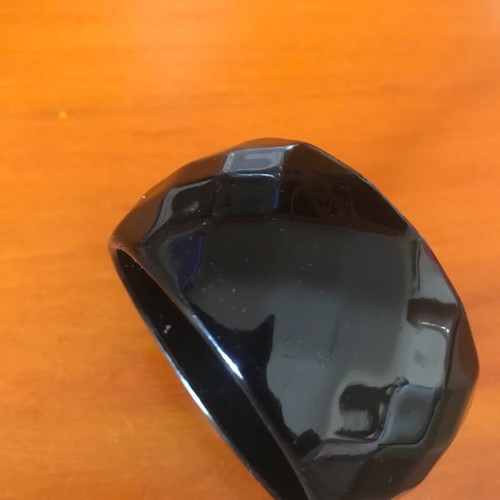 Bone bracelet like new, black