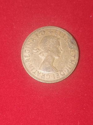 British 1 Penny Coin used