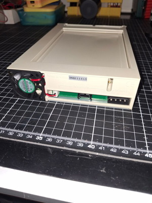 3.5" SATA external disk case, retro