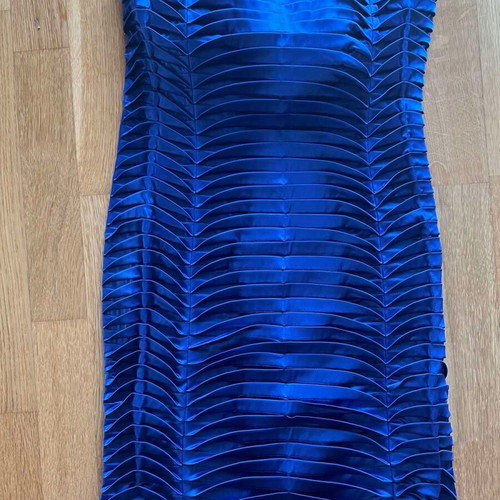 royal blue dama dresses Designer Royal Blue Long Mermaid Prom Dress With Split On Sale