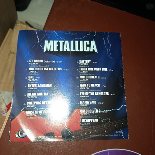 Metallica CD set like new, 3 pieces, non-album tracks