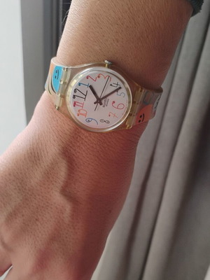 Swatch colorful watch like new