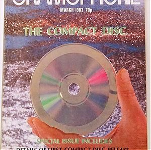GRAMOPHONE MARCH 1983 - THE COMPACT DISC  - EXTREMELY RARE!!!!