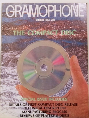 Gramophone March 1983 περιοδικό μεταχειρισμένο
