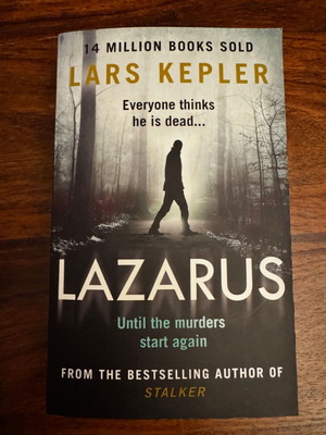 Lazarus by Lars Kepler used, English