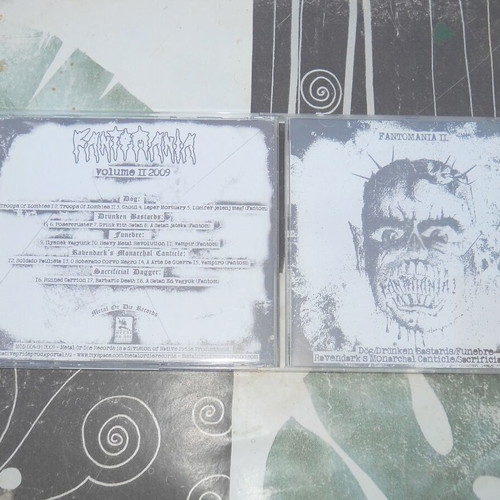 Fantomania II metal compilation CD