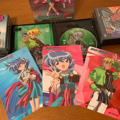 Star Ocean 'EX' DVD Collectors Box Set with Pencilboards Complete Series New
