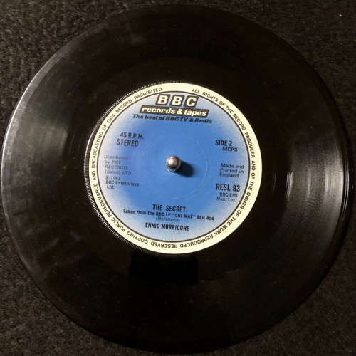 Ennio Morricone Once Upon A Time In The West 7" Vinyl Single used