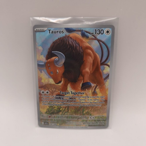 Tauros Chaos Rising Illustration Rare card like new