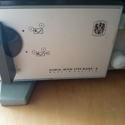 Euming Mark 8 Super8 Film Projector used, vintage 1960 Austria