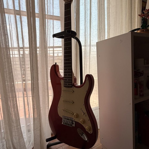 Stagg SES-30 CAR electric guitar with Orange Crush 12 amplifier