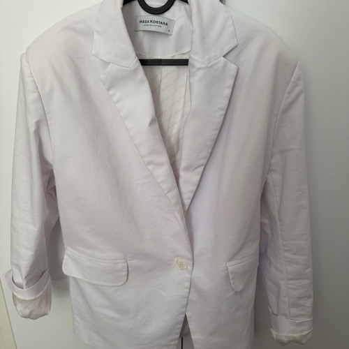 Vassia Kostara white jacket like new