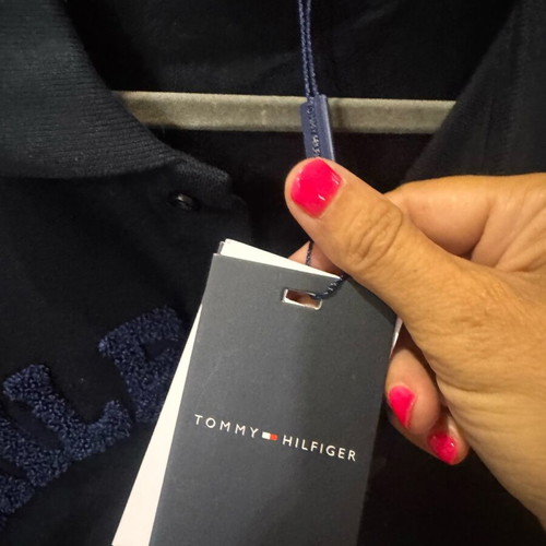 Tommy Hilfiger Polo Shirt New L/XL Blue