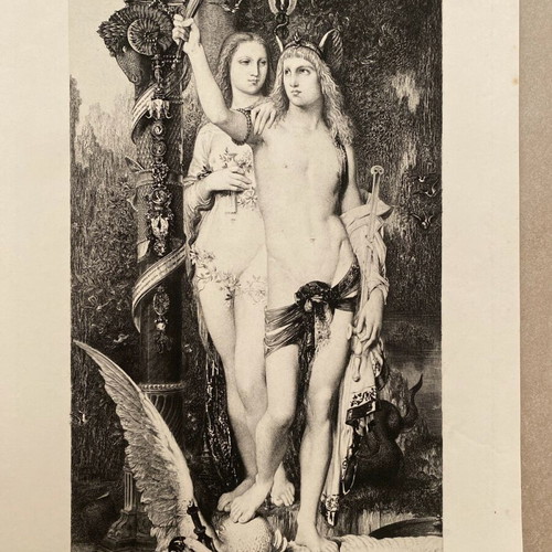 Collectible engraving used
