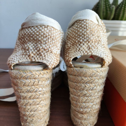Castaner women's espadrilles used, size 39, beige