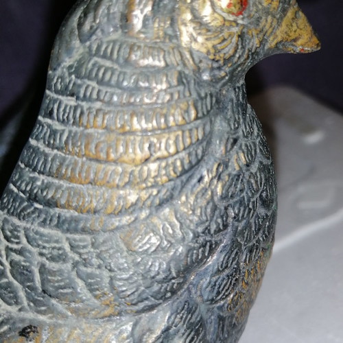Gianniotika peacocks used vintage brass set of 3 pieces