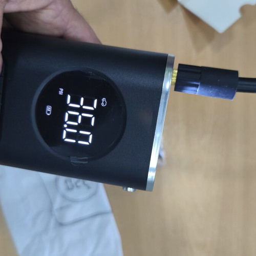Electric rechargeable pump with type-c digital display and multiple functions