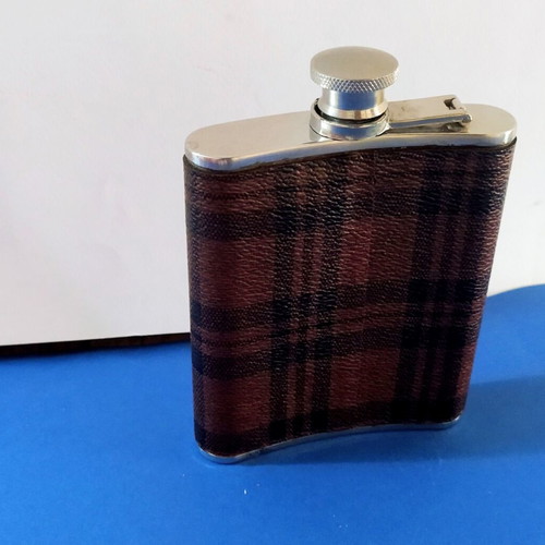 Stainless Steel Flask brown, like new
