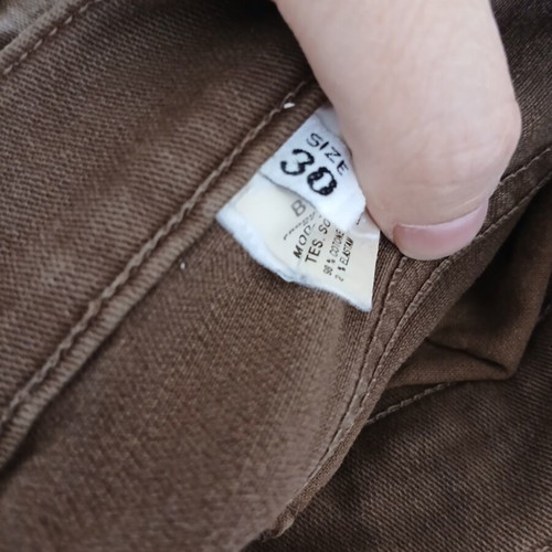 Byblos blu large pants used, brown
