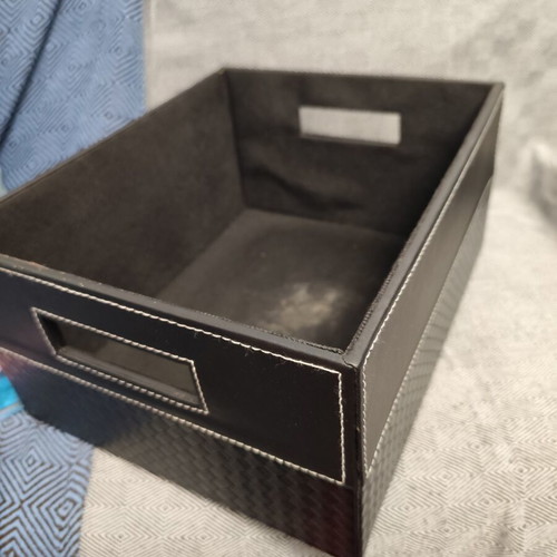 Storage box like new, ideal for wine gifts, 32x27x16 cm