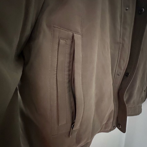 Castor men's jacket like new, beige brown, size L