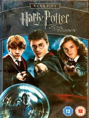Harry Potter and the Order of the Phoenix DVD, sealed, English subtitles