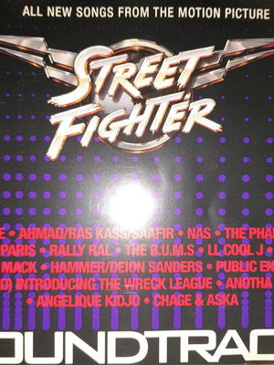 Street Fighter Soundtrack CD употребяван, хип-хоп