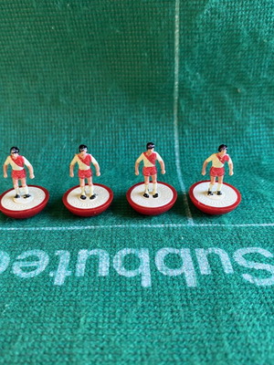 Vintage Subbuteo spares ref 148 Monaco 1990s short sleeves set (4)