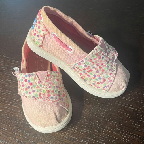 Toms kids espadrilles used, size 22