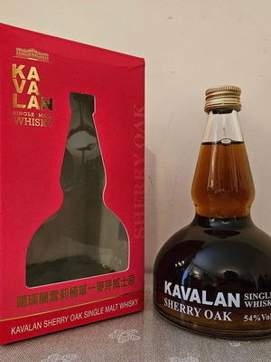Kavalan Sherry Oak Single Malt Уиски Нов, 200 мл, 54% алк.