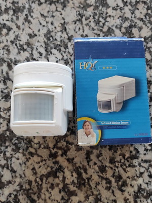 Wired Motion Sensor EL-PIR30 180° Coverage, 6m Range, New