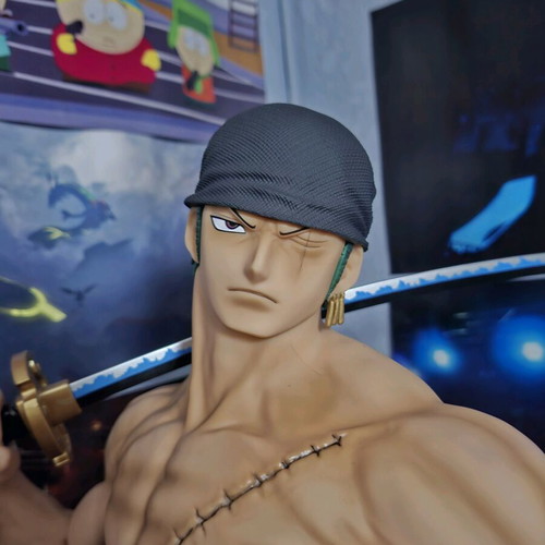 Roronoa Zoro super sized figure like new, height 73 cm