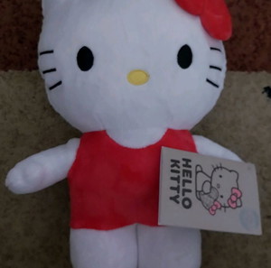 Λούτρινο Hello Kitty κόκκινο αυθεντικό Samio