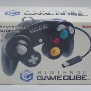 Nintendo Gamecube Controller Black new